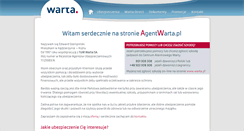 Desktop Screenshot of agentwarta.pl