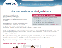 Tablet Screenshot of agentwarta.pl